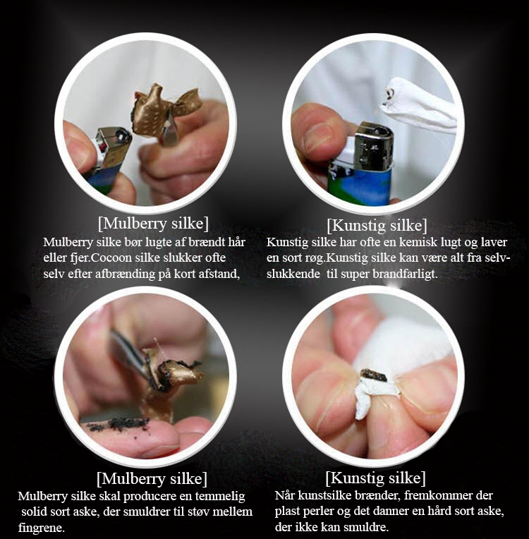 Sådan identificere du ægte silke